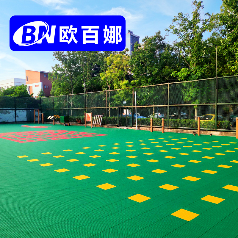 Oubina Bingling Hua MiG suspended floor mat outdoor kindergarten playground soft anti-fall assembled suspended floor
