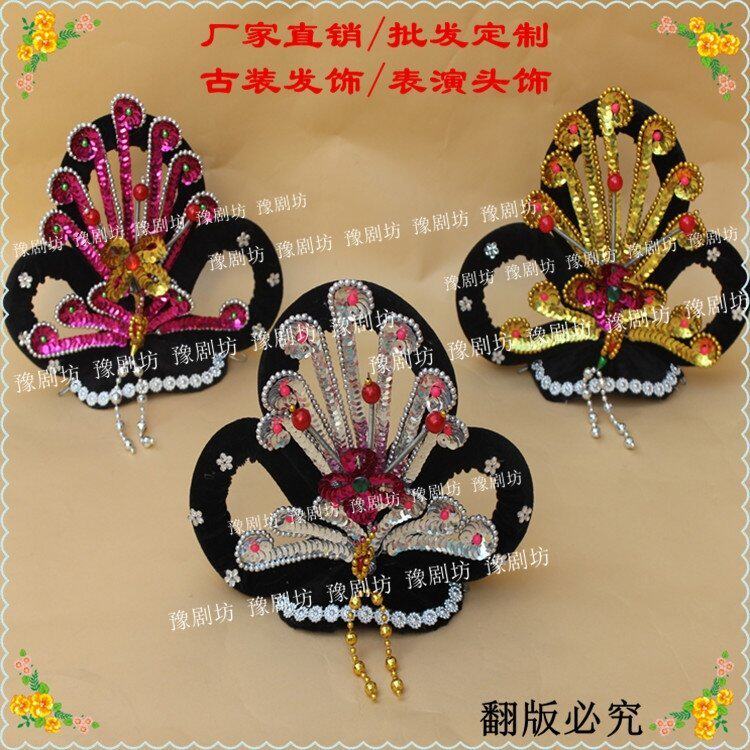 Direct Sale Classical Dance Headwear Girl's Fairy Hair Accessories of Fairy Hair Accessories and Performance Fake Hair Accessories Children's Headwear