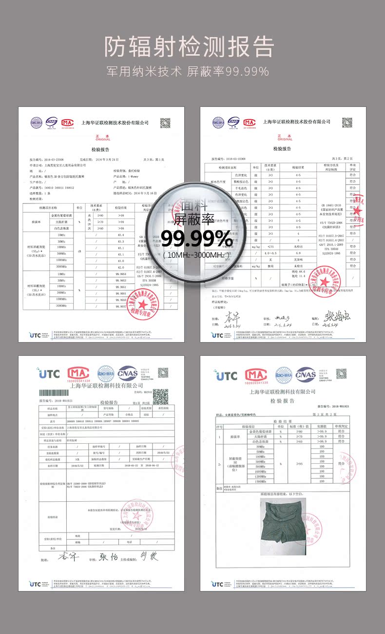 I-mummy bảo vệ bức xạ phù hợp với bà bầu chống bức xạ bảo vệ bức xạ tạp dề bảo vệ bức xạ đồ lót L + L thay đổi rửa 2 tải áo chống bức xạ 