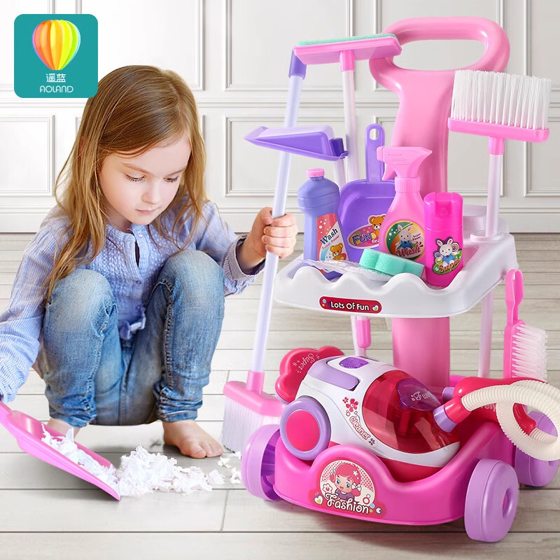Children's Sweeping Toy Broom Set Vacuum Cleaner Cleaning Hygiene Toy for Girls Aged 6 and Above Birthday Gift Children's Sweeping Toy Broom Set Vacuum Cleaner Cleaning Hygiene Toy for Girls Aged 6 and Above Birthday Gift