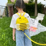 Летний мультяшный детский школьный рюкзак, маленький картхолдер для детского сада с поводком, 12 лет