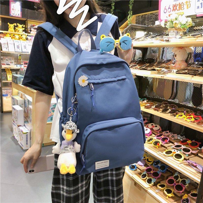 School bag female Korean version of Harajuku ulzzang forest girl large