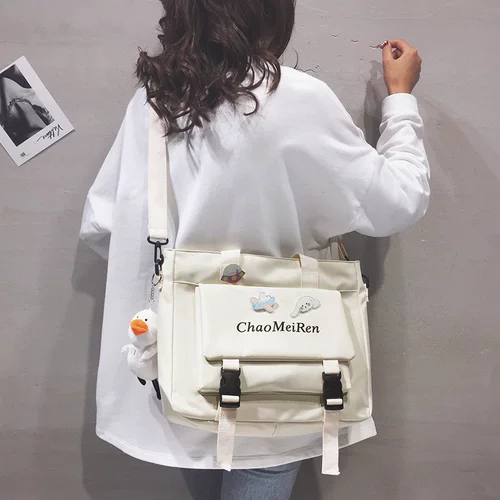 Вместительная и большая японская сумка для телефона, универсальная брендовая сумка на одно плечо