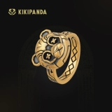 KIKIPANDA Ювелирное украшение, золотое механическое оригинальное кольцо