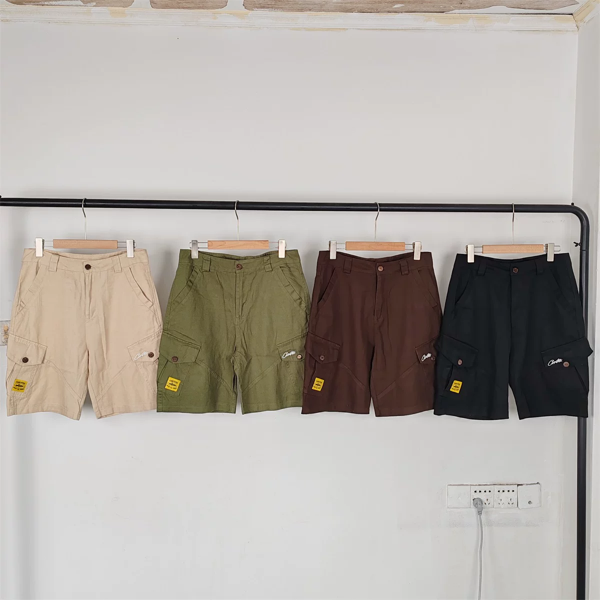 Мужские и женские брюки, шорты для отдыха, свободный прямой крой