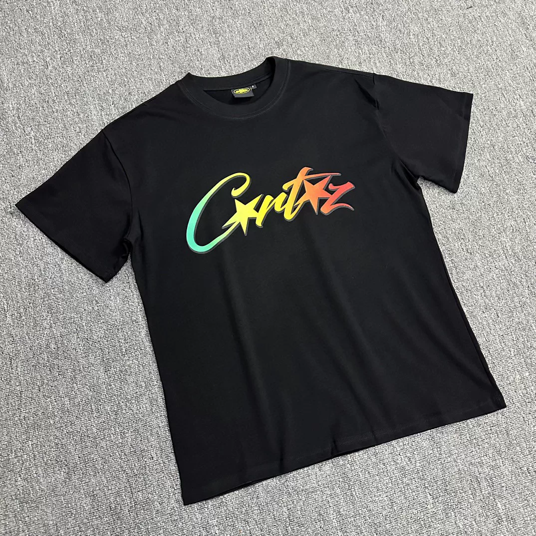Corteiz Демон остров Надпись буква печать базовая футболка sleeves Drill Culture European and American Street Tide мужские и женские T-шорты