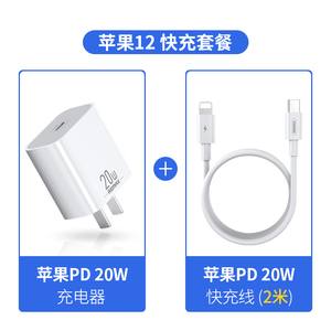 REMAX快充头iPhone12充电器pd20W苹果12充电头12promax冲电8快速iPad套装超级硅插头通用平板手机mini