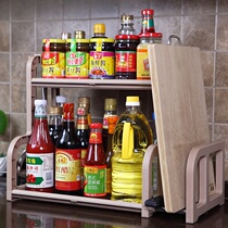 Seasonings Shelf 304 Stainless Steel Kitchen seasonings Contained Wall-mounted Wall-mounted Shelve