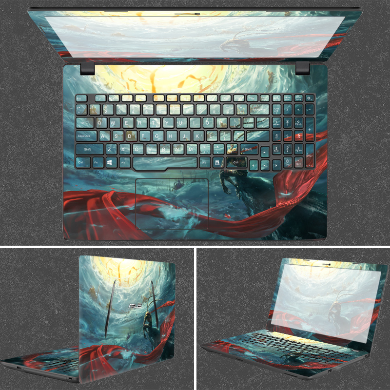 ASUS Flying Fortress fx53vd fx50j fx60v fx63vd máy tính xách tay màng phim ZX60 / FZ50 / VX50 / FX-PRO / FX-PLUS / FX80G nhãn dán máy tính 15,6 inch - Phụ kiện máy tính xách tay túi đựng máy tính xách tay