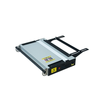 Air-cooled acrylic small folding bending machine hot bending machine plastic plate PVC luminous character advertising light box fast heat bending