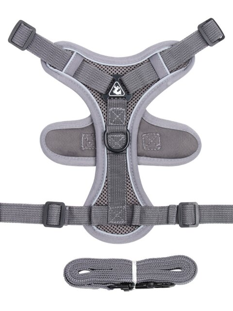 Cat Leash Vest-Style Anti-Escape Adjustable Harness for Walking Cats, Comfortable and Breathable Dog Leash