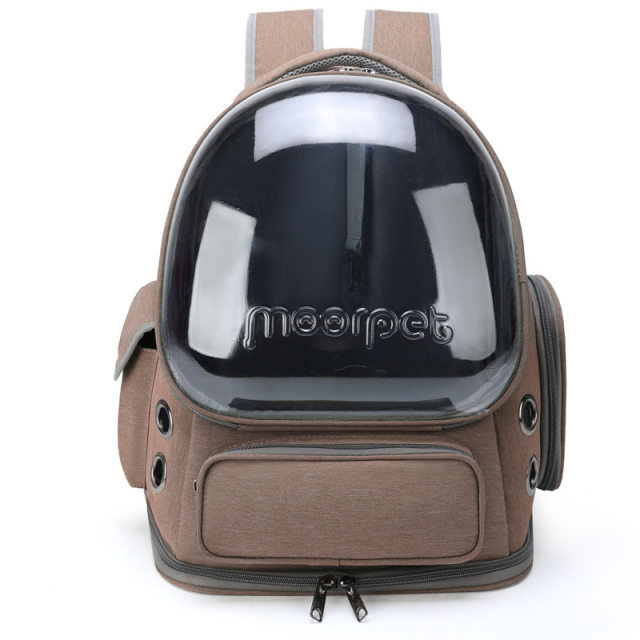 Cat bag shoulder cat backpack portable small dog dog backpack large capacity breathable four seasons universal cat bag