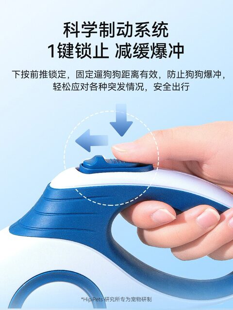 Automatic Retractable Dog Leash for Small, Medium, and Large Dogs, Anti-Shock Dog Leash, Dog Walking Leash, Pet Cat Harness