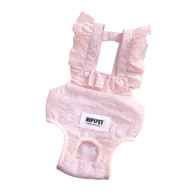 Pet Physiological Pants for Female Dogs during Their Period, Breathable, Urine-Proof, Thin Summer Style, Suitable for Small to Medium-Sized Dogs Like Teddy and Bichon