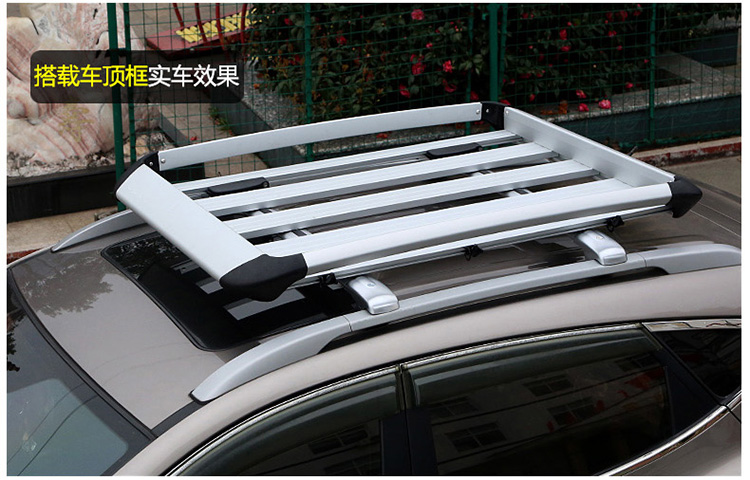 Chevrolet explorer tạo ra giá đặc biệt mát mẻ giá đỡ thanh ngang hợp kim nhôm mái khung hành lý sửa đổi Copaca khung hộp thanh giá nóc