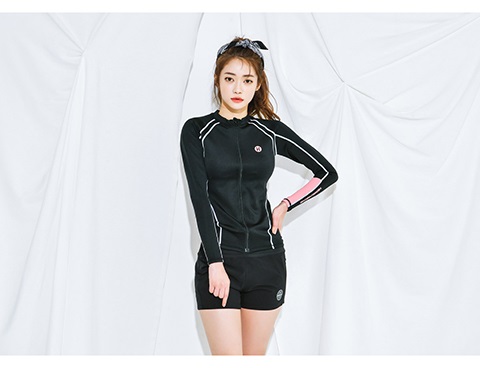 Bộ đồ bơi dài tay đôi phù hợp với ống thở mặt trời phù hợp với sứa lướt sóng bảo tồn ngực nhỏ nam phù hợp với mùa xuân 	đồ đôi đi biển chụp hình cưới	