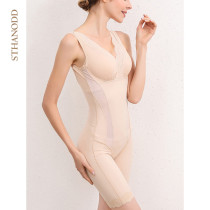 Biganos new spring and summer abdominal girdle one-piece postpartum recovery comfortable sexy hip-lift upper support shapewear woman