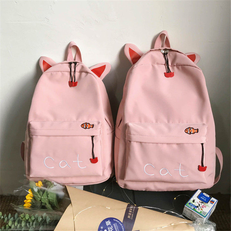 Girl heart cute schoolbag girls tutoring class remedial shoulder bag Korean version of the primary and secondary school students big children travel backpack tide