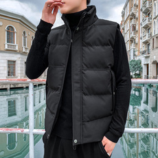 Жилеты 马甲男士2021新款秋冬季立领轻薄保暖马夹韩版时尚防风背心外套潮