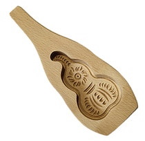 Small three-dimensional goldfish Yuanbao gourd fish-shaped wooden pasta steamed bread baking utensils mold noodle clip
