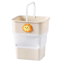 Car trash can foldable car storage bucket umbrella storage sanitary bucket creative cartoon 4