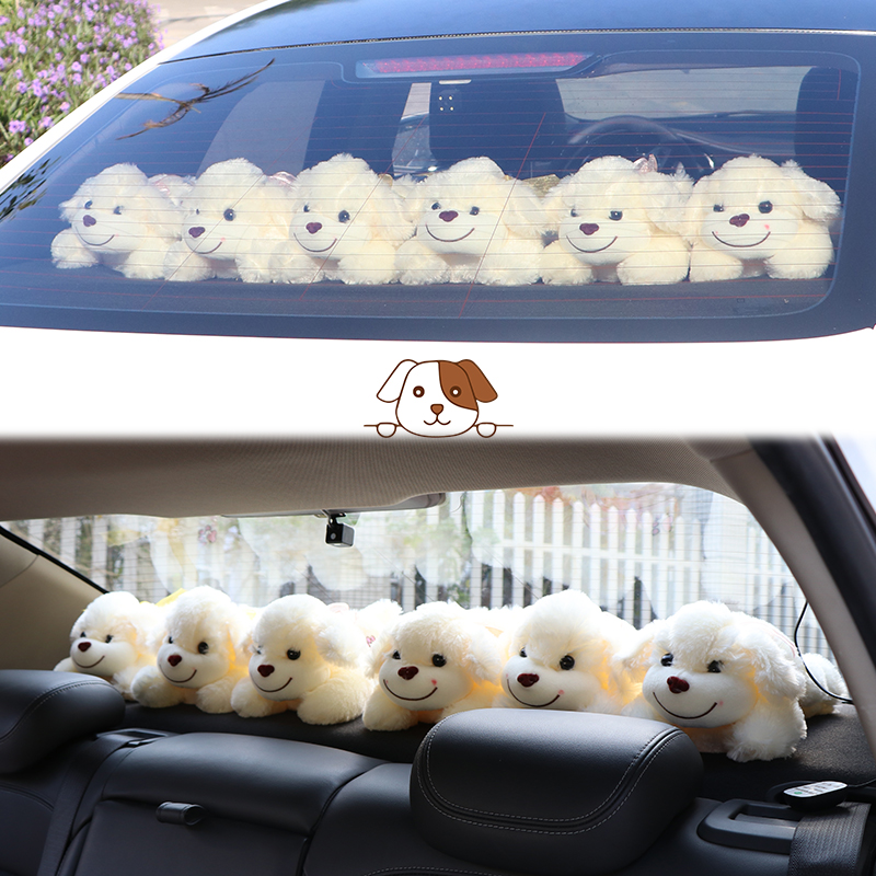 Car Bamboo Charcoal Bag Car Rear Window Groveling Dog Cute Bamboo Charcoal Bag Swing Piece New Car Except of Peculiar Charcoal Bag PILLOW ¥