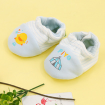 Yellow duckling baby toddler shoes warm autumn and winter baby soft bottom non-slip foot cover with cotton shoes cute for men and women