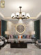 New Chinese-Style Chandelier, All-Copper Living Room Lamp, Simple and Luxurious Dining Room Lamp, Bedroom Lamp, High-End and Elegant Chinese-Style Lighting Fixtures