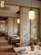 Dongbo Song-Style Aesthetic Pendant Light, New Chinese-Style Bedroom Bedside Retro Homestay Corridor Restaurant Tea Room Entrance Light