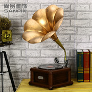 đầu đĩa than accuphase	 Retro phonograph đồ trang trí nhà thanh trang trí quán cà phê cổ ghi máy cửa sổ hiển thị đạo cụ mô hình - Máy hát 	đầu đĩa than kenwood