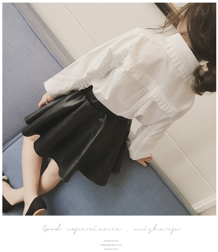 Chemise fille à manche longue - Ref 2084968 Image 23