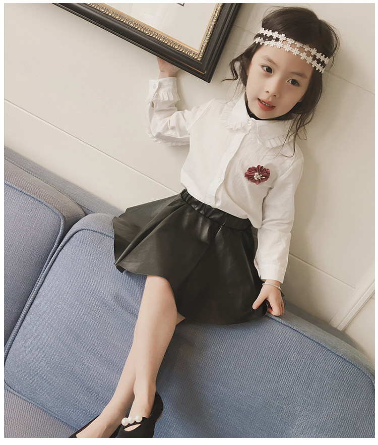 Chemise fille à manche longue - Ref 2084968 Image 19