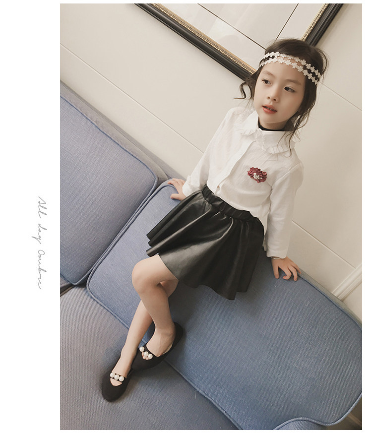 Chemise fille à manche longue - Ref 2084968 Image 15