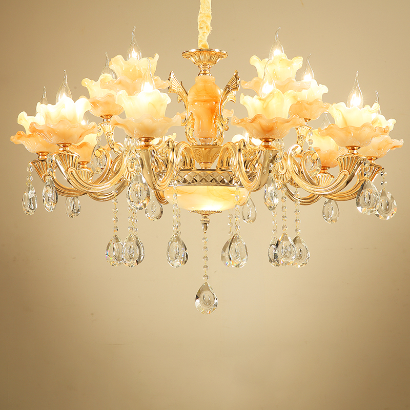Usd 122 52 European Style Chandeliers Living Room Lamps Simple European Style Chandeliers Living Room Lamps Simple Duplex Large Dining Bedroom Jade