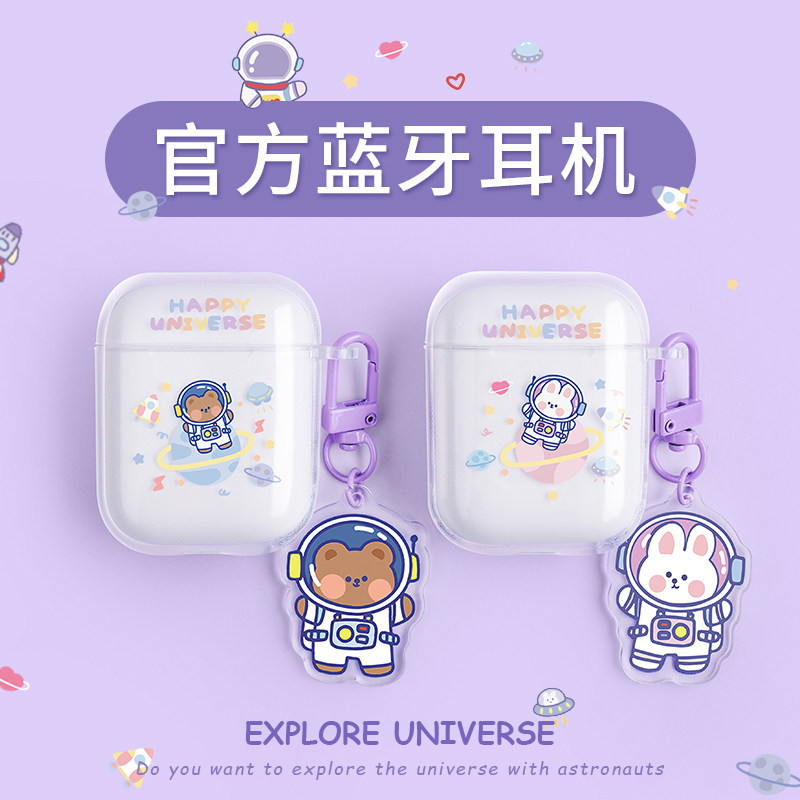 Wireless Bluetooth headphones suitable for Apple Huawei oppo Xiaomi vivo Android 2021 New original Men's ladies' HIGH-END CUTE FACE VALUE HIGH SOUND QUALITY NOISE REDUCTION CAMPAIGN TYPE GENERIC