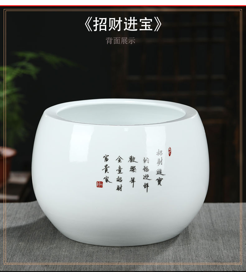 Jingdezhen ceramics cornucopia aquarium furnishing articles creative home sitting room porch decorate gifts flowerpot gifts