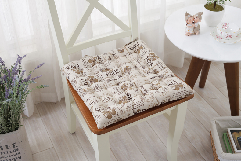 Summer ghế vải dày ghế máy tính đệm pad văn phòng đệm ghế đệm pad Four Seasons sinh viên phân - Ghế đệm / đệm Sofa thảm trải ghế sofa gỗ
