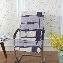 Set as fabric integrated cushion table conjoined chair cushion thin dining chair cushion winter non-slip office backrest cushion