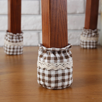 Stool foot cover leg cover leg pad chair foot pad protective cover bench pad wear-resistant table and corner pad