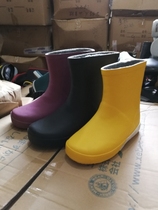 Winter plus warm large and medium children water shoes and shoes export quality soft rubber sweet