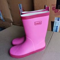 Cartoon Rubber Shoes Boy and Girls Watershoes Anti-slip and Comfortable Summer Breakthrough Cute Color Quality Rubber Shoes