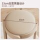 Cream-Colored Soft Plastic Stools for Home Use, Sturdy and Durable, High Stools, Thickened, Stackable, Spare Dining Table Stools, Whirlwind Single Stools