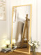 Full-Length Floor-Standing Mirror for Dressing, Vintage Style, Home Use, Wall-Mounted, for Clothing Store, Makeup, Influencer, 3D, Living Room Decoration