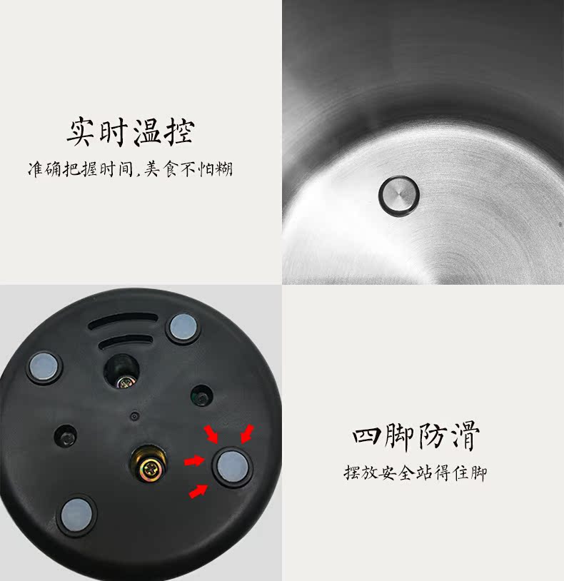 容威 烧水/炖煮/保温 便携式多功能电热水壶 700ml 图15