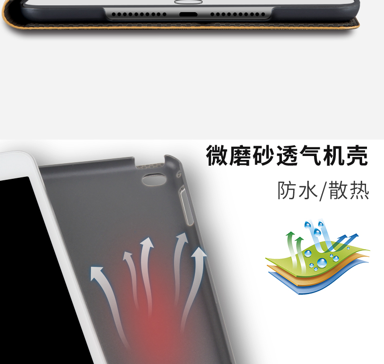 2018 New iPad Trường hợp 9,7 inch 2017 Apple Tablet PC A1893 vỏ vỏ 8 pad7 mới wlan yêu để gửi a1954 trả tiền iapd ipda ròng phiên bản mới màu đỏ của A1822 - Phụ kiện máy tính bảng phụ kiện ipad