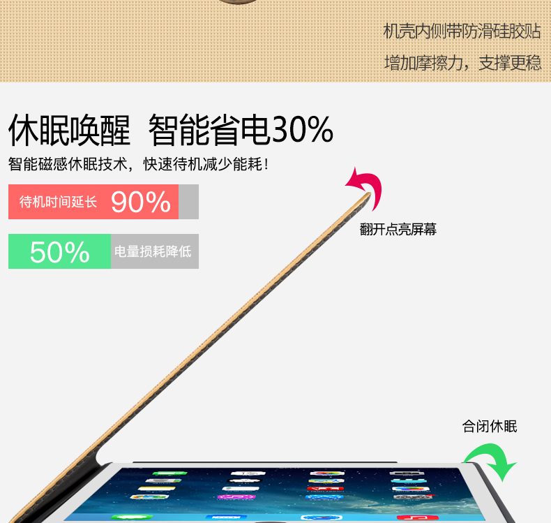 2018 New iPad Trường hợp 9,7 inch 2017 Apple Tablet PC A1893 vỏ vỏ 8 pad7 mới wlan yêu để gửi a1954 trả tiền iapd ipda ròng phiên bản mới màu đỏ của A1822 - Phụ kiện máy tính bảng phụ kiện ipad