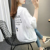 Ít Daisy t-shirt của phụ nữ mùa hè 2020 mới loose-fitting chương mỏng in cartoon nhấn màu sắc của đầu nhóm nhỏ ý nghĩa thiết kế in 