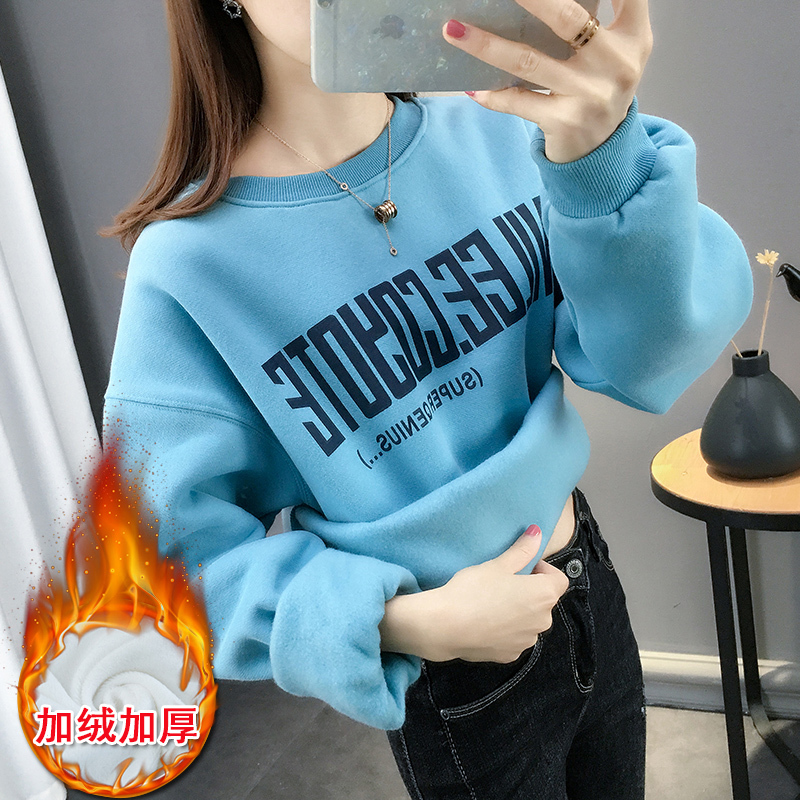 Anti-mùa qingcang phụ nữ áo len siêu lửa dày 2020 mới nước giả nhung knitsweater sâu đến đầu gối lỏng lẻo mã quần áo của phụ nữ