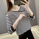 Шелковый трикотажный весенний летний свитер, приятная телу осенняя футболка, 2025 года