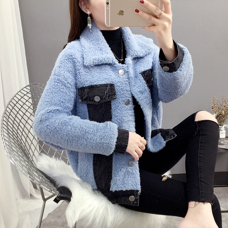 Anti-mùa qingcang phụ nữ áo len siêu lửa dày 2020 mới nước giả nhung knitsweater sâu đến đầu gối lỏng lẻo mã quần áo của phụ nữ